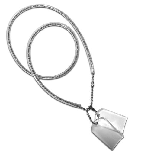 Dog tag shop chain cover